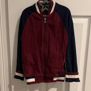 Polo by Ralph Lauren Kids Maroon and Dark Blue Jacket